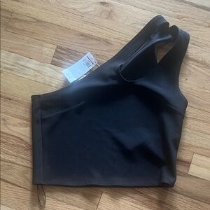 A&F crop one shoulder top